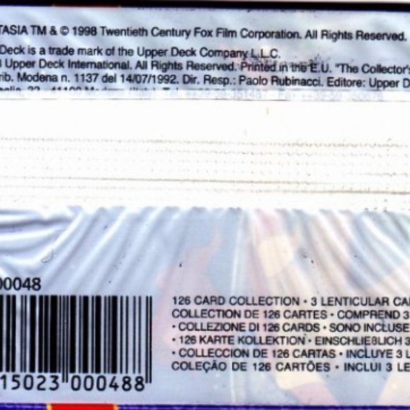 Anastasia - 4 Packs Factory Sealed LOT, 4 PACKS !!! - Picture 3 of 3